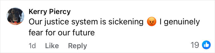 Facebook comment expressing anger about justice system in response to teen who slammed teacher head-first into concrete case