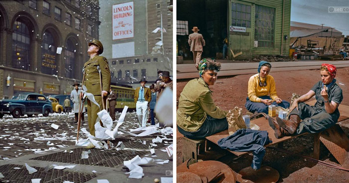 This Colorist Brings Life To Historical Pics By Adding Color To Them, And Here Are 50 Examples