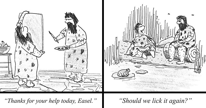 I Made 18 Comics About Cavemen That Are Way More Modern Than They Look