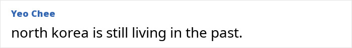 Comment reading north korea is still living in the past, related to smuggled smartphone and control measures by Kim Jong Un.