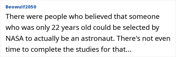 After 22-Year-Old 'Astronaut' Convinced Social Media She Was Chosen For Space Flight, NASA Responds