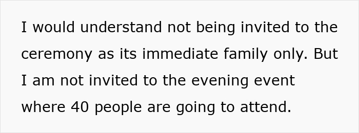 Text about a wife who raised stepdaughters being left off a guest list to avoid conflict with husband's volatile ex-wife