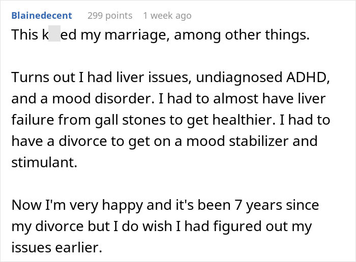 Man’s slow change in behavior and mood disorder impact his marriage, leading to questioning how it became so boring. Man’s slow change in behavior and mood disorder impact his marriage, leading to questioning how it became so boring.