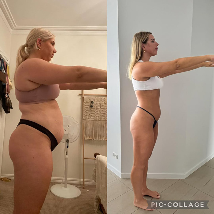 Woman shares humiliating experience that motivated her to lose 88lbs shown in before and after weight loss photos