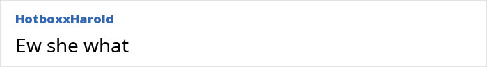Screenshot of a social media comment reading Ew she what reacting to Demi Lovato's shocking x-rated act toward bodyguard. Screenshot of a social media comment reading Ew she what reacting to Demi Lovato's shocking x-rated act toward bodyguard.