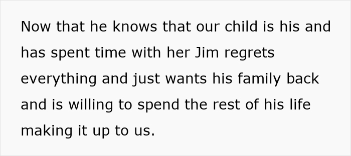 Alt text: Husband begs for forgiveness after DNA test proves paternity of daughter with dark skin amidst cheating accusations. - 44