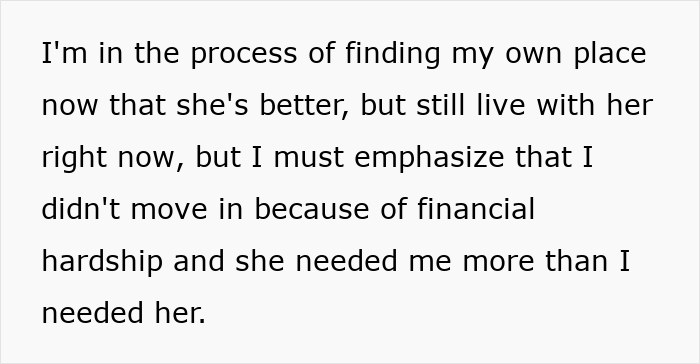 Text about a woman refusing to be an organ donor for her mom’s obnoxious bestie and facing backlash. - 3