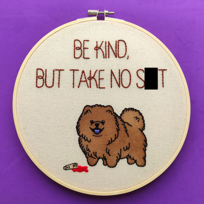 We Hand-Embroidered 20 Animals With A Mix Of Cute And Bold Vibes