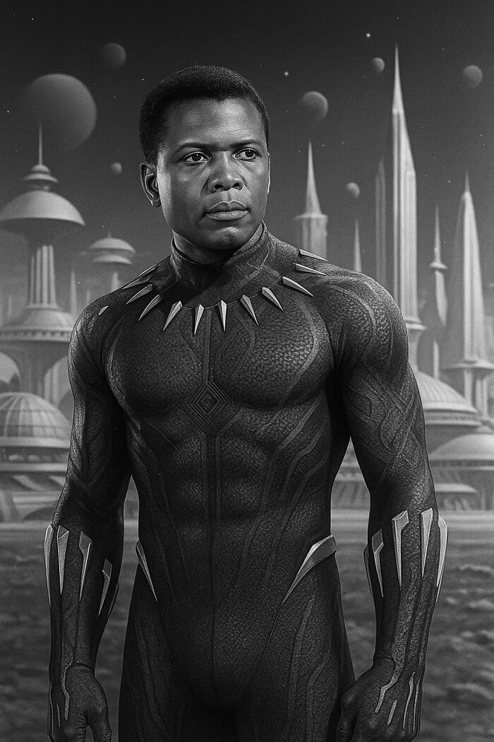 Sidney Poitier As Black Panther