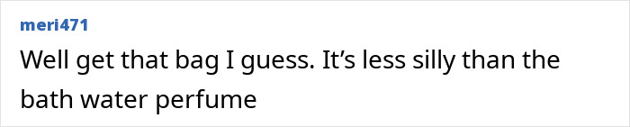 Comment text on a white background discussing a perfume, related to Sydney Sweeney starting new business with Jeff Bezos backing. Comment text on a white background discussing a perfume, related to Sydney Sweeney starting new business with Jeff Bezos backing.