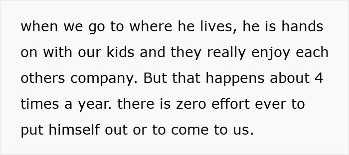 Grandpa skips babysitting duty for party weekend, causing frustration with daughter-in-law over kids care. - 26