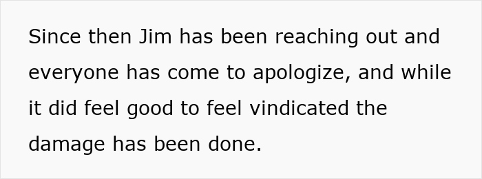 Text excerpt discussing a husband begging for forgiveness after a DNA test in a cheating accusation case. - 13