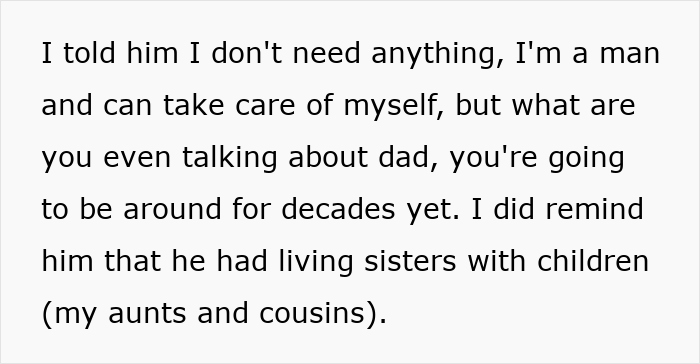 Text excerpt showing a man asserting independence while addressing concerns about a woman being a gold digger. - 17