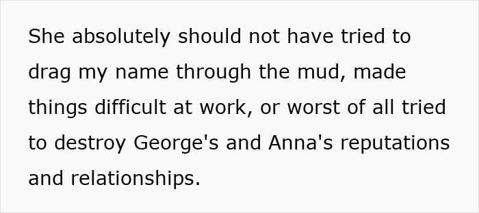 Text highlighting how a best friend sabotage relationship by damaging reputations and affecting trust with a boyfriend.