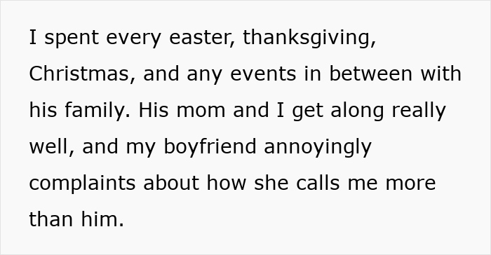 Text excerpt from a 24YO man demanding his brother dump his longtime girlfriend over new girlfriend insecurity issues.