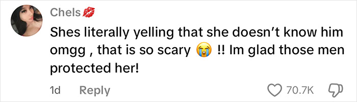 Social media comment shows support for men delivering vigilante justice after brute attacked woman on subway platform.