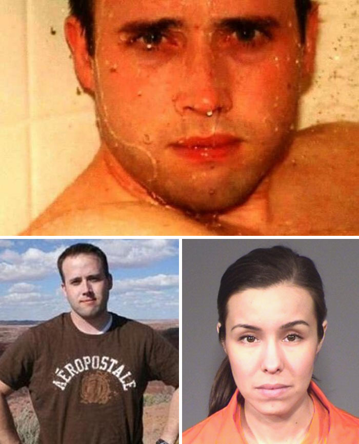 Collage of three shocking photos depicting individuals with terrifying and horrific backstories. - 25