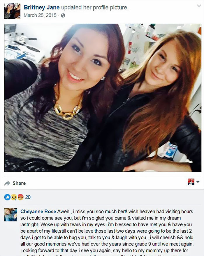 Two young women smiling for a selfie, representing terrifying and horrific backstories behind the photo. - 30