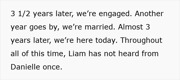 Text excerpt showing a husband&rsquo;s emotional reunion raising red flags for wife after he confesses lingering feelings.