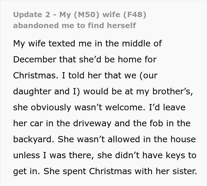 Text excerpt about woman who doesn&rsquo;t tell husband she&rsquo;s leaving to find herself, going on dream trip alone.