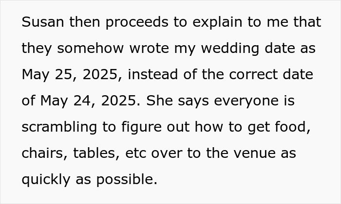 Bride Baffled After Catering Company&rsquo;s Mistake Nearly Ruins Her Wedding, They Offer 50% Refund