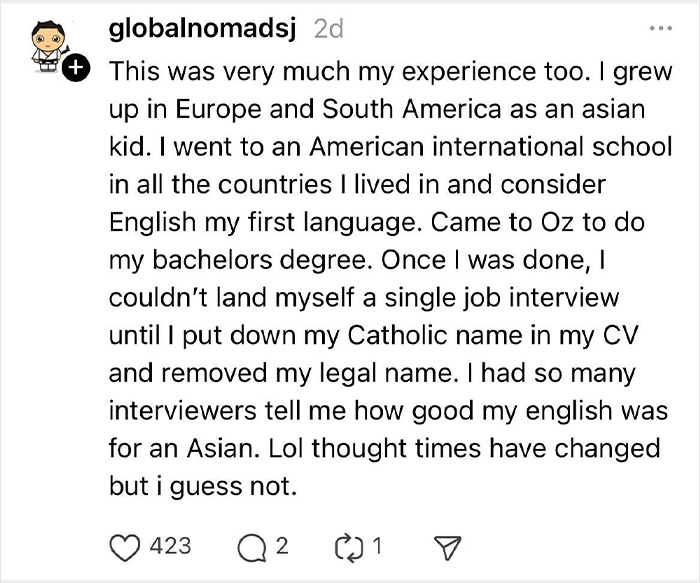 Comment detailing a woman's experience of being overlooked for a role despite 15 years of experience and facing rejection challenges. Comment detailing a woman's experience of being overlooked for a role despite 15 years of experience and facing rejection challenges.