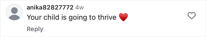 Comment from TikTok user anika82827772 expressing support with a heart emoji on a toddler realizing she&rsquo;s Black after daycare.