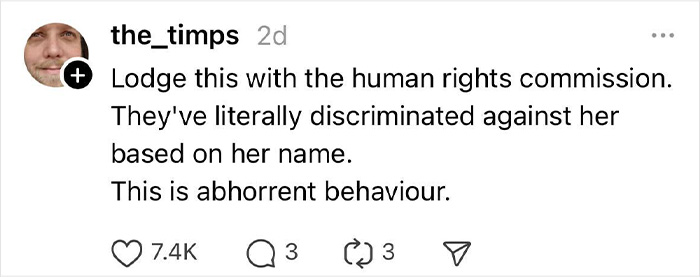 Social media post discussing a woman with 15 years of experience overlooked for a role due to discrimination. Social media post discussing a woman with 15 years of experience overlooked for a role due to discrimination.
