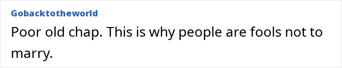 Text post with comment on marriage reflecting emotional decision related to woman leaving partner homeless if she dies.