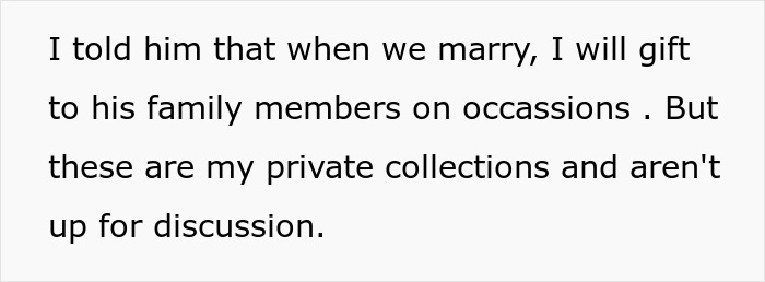 Woman deals with childhood trauma by collecting toys; sister-in-law wants toys for her kids and is upset when denied. - 15