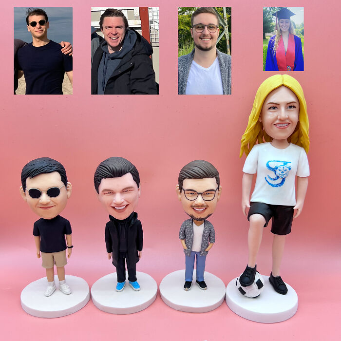 We Turn People’s Photos Into Custom Bobbleheads, And Some Of These Results Are Hilariously Adorable