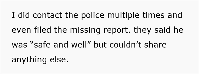 Guy Disappears On Family Right After NYE, Reappears Months Later, Expecting Wife To Welcome Him Back