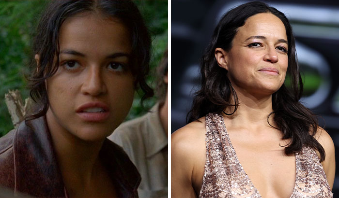 Actress from Lost cast shown in a scene and a recent photo, highlighting changes 15 years after the show ended.