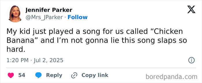 Tweet screenshot from a mom sharing a funny moment amid parenting chaos, highlighting humor in parenting tweets.