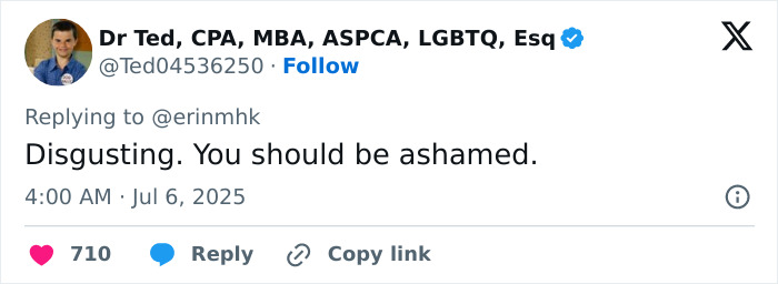 Screenshot of a tweet with a fatphobic comment, highlighting backlash against fatphobic critics targeting a plus-size model.