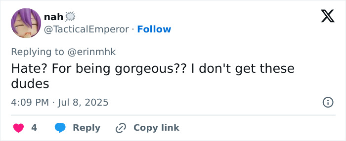 Plus-size model responds confidently to fatphobic critics in a bold social media reply about body positivity.