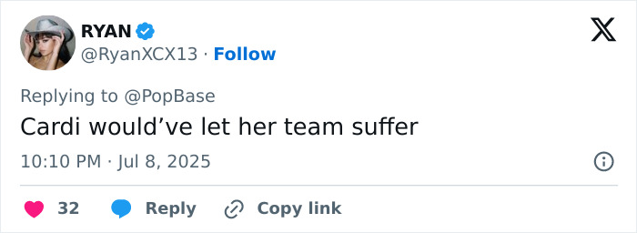 Tweet by user Ryan criticizing Olivia Rodrigo's caring gesture for her crew, sparking mixed reactions after team member speaks out. Tweet by user Ryan criticizing Olivia Rodrigo's caring gesture for her crew, sparking mixed reactions after team member speaks out.