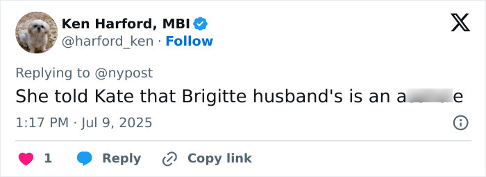 Tweet screenshot showing a lip reader revealing Brigitte Macron's words to Kate Middleton during France visit sparking reactions. Tweet screenshot showing a lip reader revealing Brigitte Macron's words to Kate Middleton during France visit sparking reactions.
