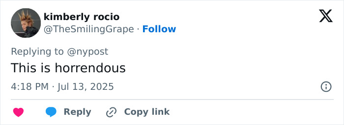 Tweet by OnlyFans star at 21 expressing opinion on parents funding her x-rated career on social media platform.