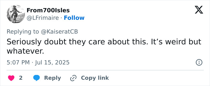 Screenshot of a Twitter reply discussing Kate Middleton’s ex-assistant's subtle jab at Meghan Markle before stepping down. - 15