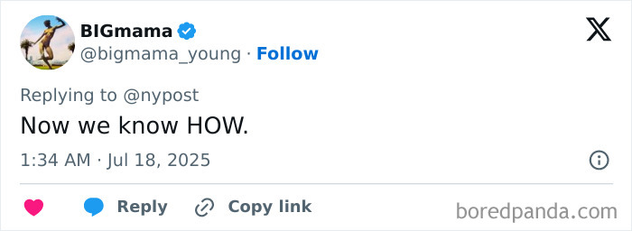 Tweet by verified user BIGmama replying to a news post about Coldplay scandal and CEO's past comments on HR chief incident.
