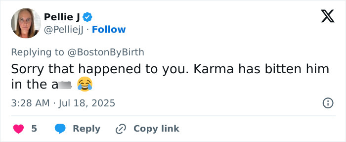 Screenshot of a tweet responding to a Coldplay concert cheating scandal and sharing a violent school story about a sociopath CEO.