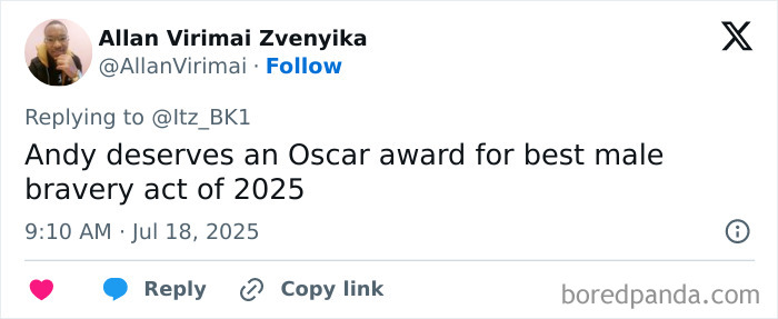 Screenshot of a tweet referencing staff reaction to toxic CEO Coldplay kiss cam drama shared by ex-employee.