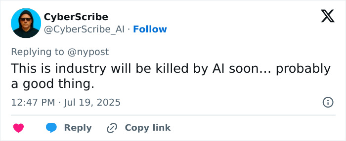 Social media post commenting on substance-related passing in adult industry highlighting mental health emergency.