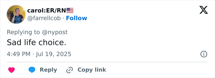 Screenshot of a social media post commenting on the adult industry&rsquo;s substance-related passing and mental health emergency.