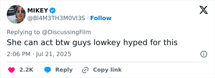 User tweet mentioning excitement for Sydney Sweeney's dramatic body transformation for legendary boxer's role. User tweet mentioning excitement for Sydney Sweeney's dramatic body transformation for legendary boxer's role.