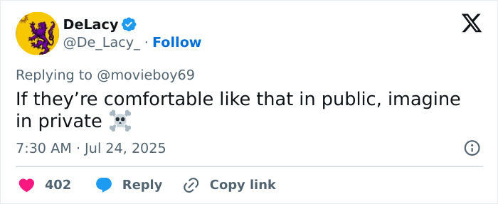 Tweet replying to a comment about Pedro Pascal and Vanessa Kirby sparking fury after touchy interviews during press tour. Tweet replying to a comment about Pedro Pascal and Vanessa Kirby sparking fury after touchy interviews during press tour.