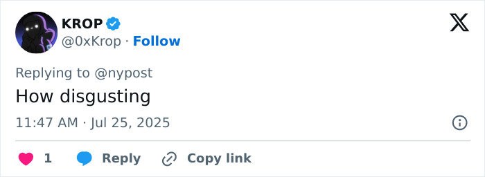 Tweet from user KROP replying to nypost with the comment how disgusting about viral serial pervert arrested again after sniffing woman’s behind in public. Tweet from user KROP replying to nypost with the comment how disgusting about viral serial pervert arrested again after sniffing woman’s behind in public.