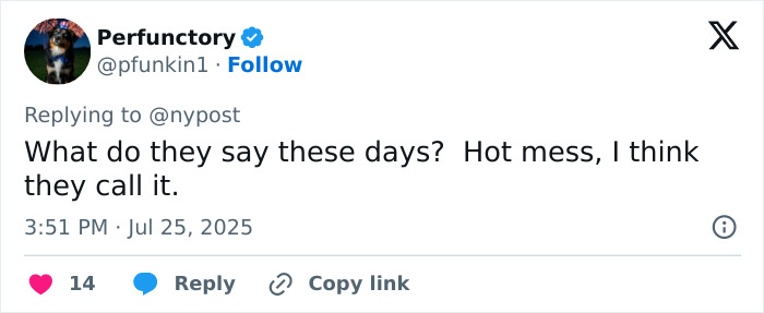 Screenshot of a tweet from user Perfunctory reacting to Rachel Zegler suddenly exiting Evita mid-show. Screenshot of a tweet from user Perfunctory reacting to Rachel Zegler suddenly exiting Evita mid-show.