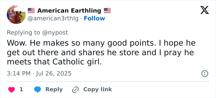 Screenshot of a tweet discussing a model pushed to transition at 15 who now detransitions, replying to a news post. - 13